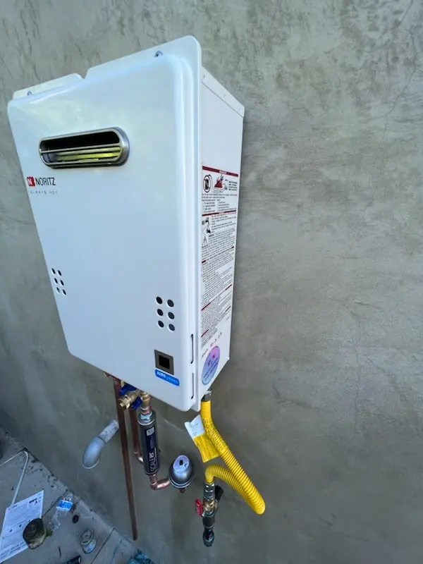 Tankless water heater installation for Annville homes
